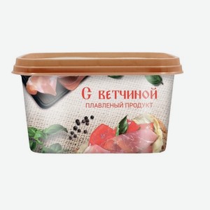 Продукт плавленый с ветчиной Первая линия, 400 г