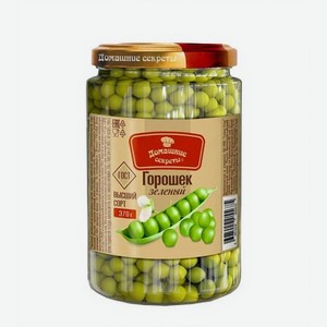 Горошек зеленый Домашние секреты, 370 г
