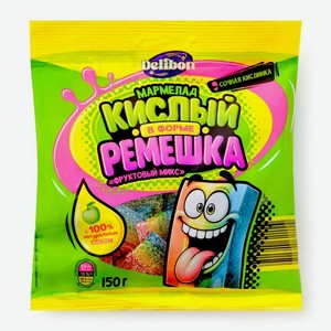 Мармелад DELIBON Фруктовый микс кислый 150г