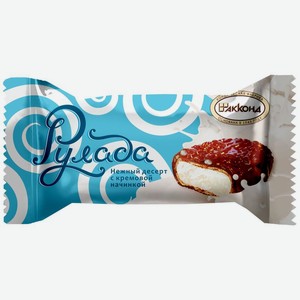 Десерт Акконд Рулада сливки, 100 г