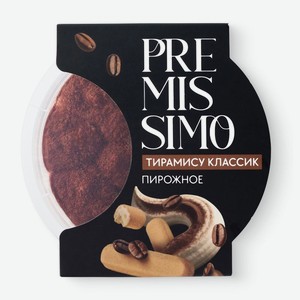 Пирожное Premissimo Тирамису классик 85г, 85 г