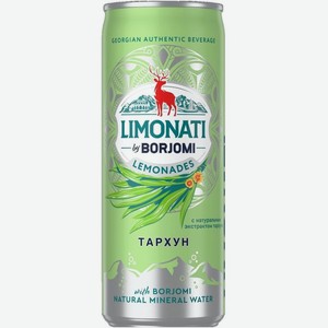 Лимонад Borjomi Limonati Тархун газированный, 330мл, 330 мл