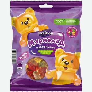 Мармелад DELIBON жевательный 140г