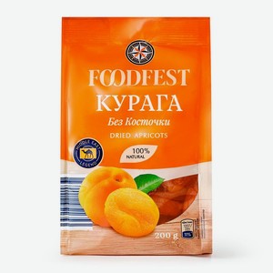 Курага FOODFEST абрикосы сушеные 200г