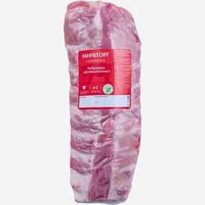 Ребра свиные Мираторг Деликатесные охлажденные, Цена за 1 кг