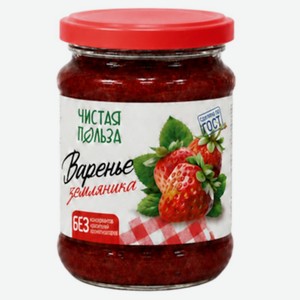 Варенье Чистая Польза Земляника 310г