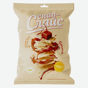 Слайсы Снапслайс Карамель, 80г, 80 г