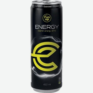 Напиток энергетический FUN UP Guarana 450мл
