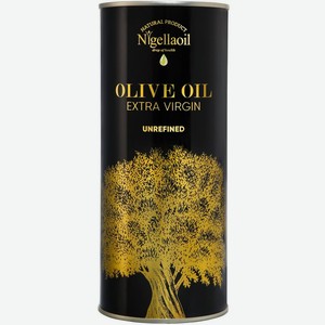 Масло Nigellaoil оливковое нерафинированное, 1л, 1 л
