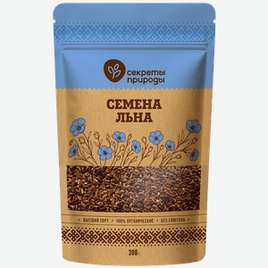 Семена льна Секреты природы 300г
