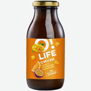 Смузи O!LIFE/ОЛАЙФ Манго-Апельсин-Маракуйя 0,3л