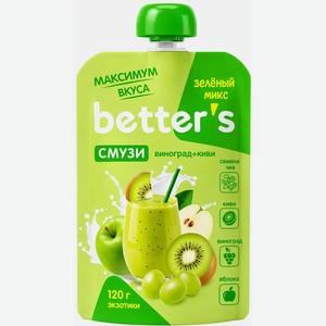 Смузи Better's Киви-Виноград 120г