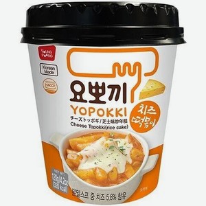 Рисовые клецки Yopokki с сырным соусом 120г