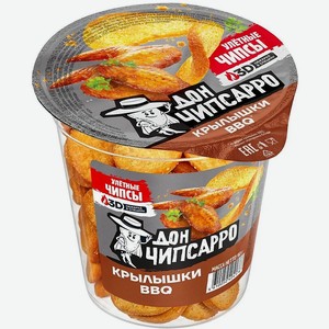 Чипсы Дон Чипсарро Крылышки BBQ 90г