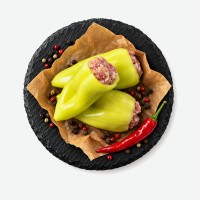 Перец фаршированный мясо/рис, вес