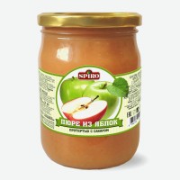 Пюре из яблок протертых с сахаром Spiro 650г