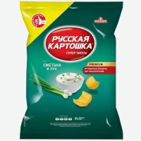 Чипсы Русская картошка картофельные 500гр Русскарт ООО