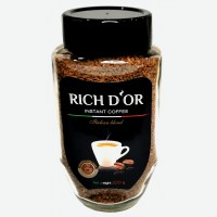 Кофе растворимый сублимированный "RICH D'OR" 220 гр.
