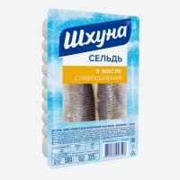 Филе кусочки сельди слабосоленоеШхуна 500 гр ООО Санта Бремор