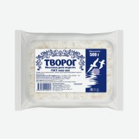 Творог ГОСТ МДЖ 9, 500 г, БЗМЖ ООО Сыродел