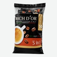 Напиток кофейный растворимый "Кофе 3 в1" RICH D OR 18*50пак 900гр, Фаворит ООО