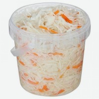 Капуста квашеная с морковью. 1000 г. ФерЭльГам ТД ООО