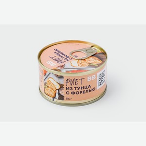 Риет из тунца с форелью, 115 г 115 г