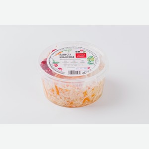 Капуста квашеная с морковью и клюквой 350 г