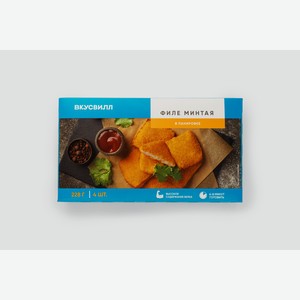Филе минтая в панировке зам., 228 г 228 г