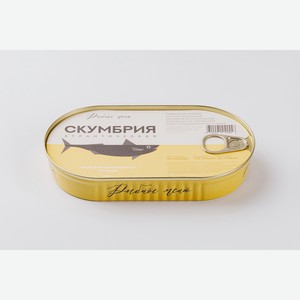 Скумбрия филе бланшированная в масле, 175 г 175 г