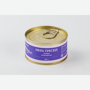 Икра трески соленая охл., 130 г 130 г