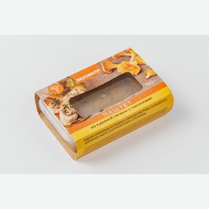 Паштет из куриной печени с лисичками 150 г