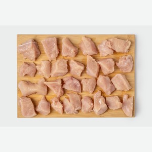 Филе цыпленка бройлера кубиком, 450 г 450 г