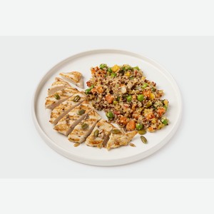 Куриное филе гриль с киноа и овощами 210 г