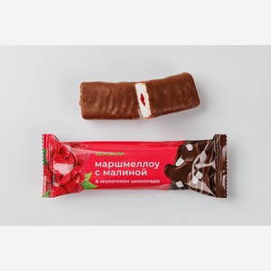 Маршмеллоу с малиной в молочном шоколаде 30 г