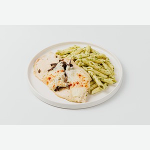 Куриная грудка с грибами и пенне 230 г