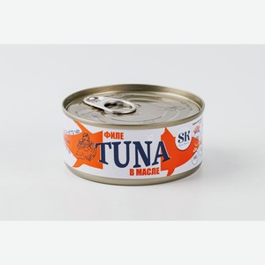 Тунец (скипджек) филе в масле, 140 г 140 г