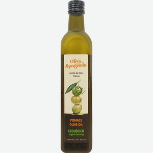 Масло оливковое OLIVA SPAGNOLA Pomace рафинированное, 500мл
