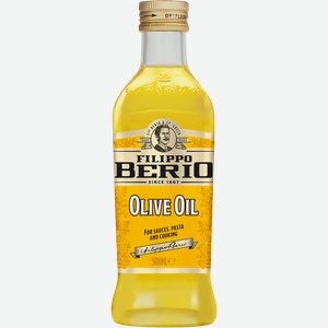 Масло оливковое FILIPPO BERIO рафинированное с добавлением нерафинированного, 500мл
