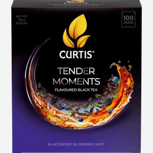 Чай черный CURTIS Tender Moments, 100саш