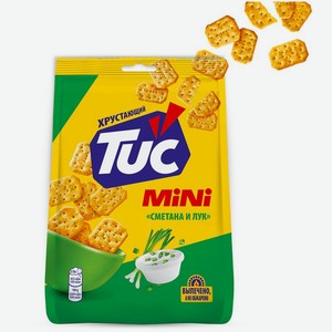 Крекер Tuc Мини соленый со вкусом сметаны и лука, 110г