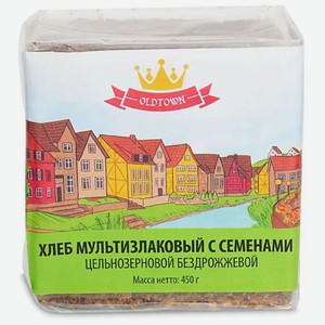 Хлеб Old Town Мультизлаковый с семенами, 450г