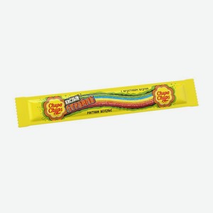 Мармелад Chupa chups Страйпс экструдированный с фруктовым вкусом 10.5г
