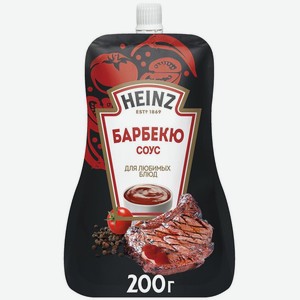 Соус Heinz Барбекю томатный, 200мл