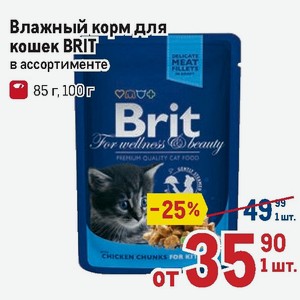 Брит Для Котят Влажный Купить