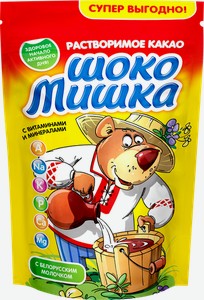 Какао-напиток Шокомишка растворимый, 250 г