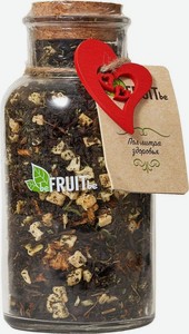 Чай черный Befruitbe пропитанный соком ананаса + кусочки ананас+яблоко+мята, 140г