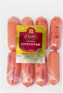 Сосиски Золото Дэмки Аппетитные, 480 г