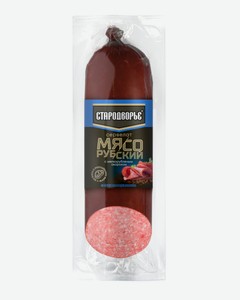 Сервелат Стародворье Мясорубский варено-копченый, 400г