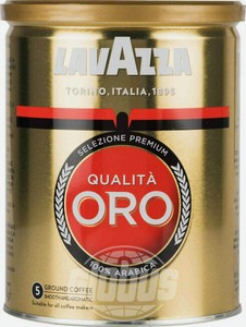 Кофе молотый LavAzza Qualita Oro в банке, 250 г